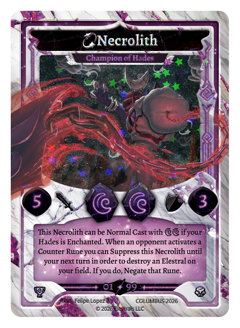 Necrolith - Champion of Hades - COLUMBUS 2026
